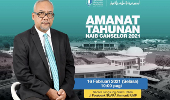 HEBAHAN SIARAN LANGSUNG : AMANAT TAHUNAN NAIB CANSELOR 2021